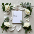 Their vows elegant mockup